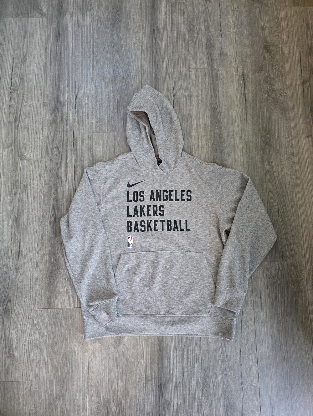 Nike Los Angeles Lakers Authentic Warm Up Hoodie Men Size Medium
